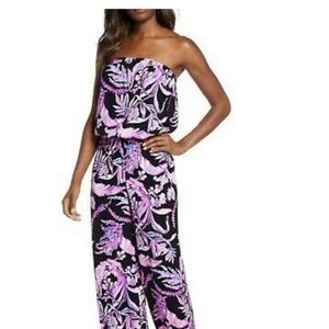 Lilly Pulitzer NWT strapless jumpsuit.